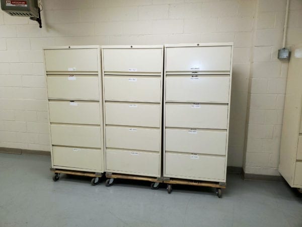 used steelcase lateral file