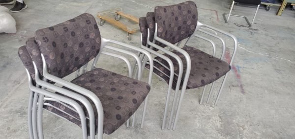 used stackable chairs